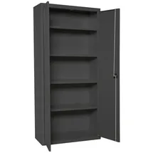 Proregal Stahlschrank Metall 100x180x40 cm Anthrazit 4 Fachböden