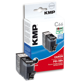 KMP C66 kompatibel zu Canon PGI-5BK schwarz