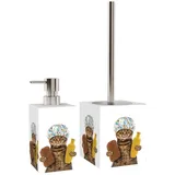 WCShop24 Badezimmer Set Shower Cat