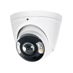 Indexa 29250 IP-Kamera 8MP Fischaugen-Netzwerk-Kugelkamera 180° Panorama, UHD, KI, PoE, IR25m weiß NWD6860-180