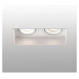 FARO HYDE SQ 2L Einbauleuchte 2 GU10 quadratisch weiß