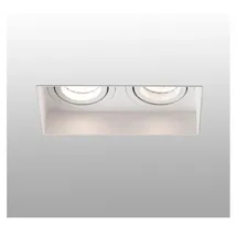 FARO HYDE SQ 2L Einbauleuchte 2 GU10 quadratisch weiß
