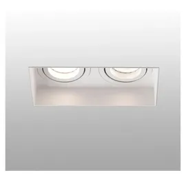 FARO HYDE SQ 2L Einbauleuchte 2 GU10 quadratisch weiß