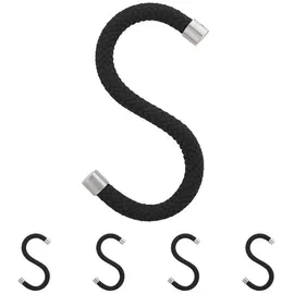 Peppermint Products Garderobenhaken Loop Hook 5 St. Schwarz