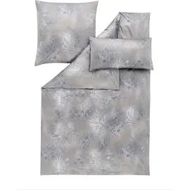 Estella Schweizer Premium Satin Bettwäsche Svizzera grau