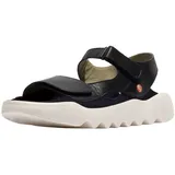 Softinos Riemchensandale Damen Navy 38