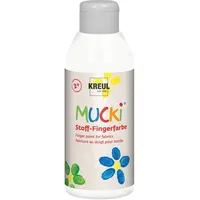 Kreul Mucki Stoff-Fingerfarbe 250 ml weiß