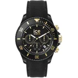 ICE-Watch - ICE chrono Black gold - Schwarze Herrenuhr mit Plastikarmband - 021602 (Medium)