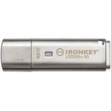 Kingston IronKey Locker+ 50 Verschlüsselter USB-Stick Metall USB 3.2 Gen1