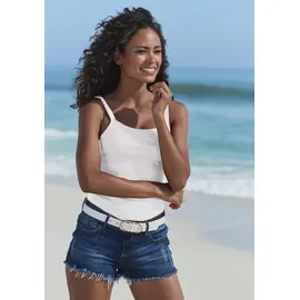 H.I.S. H.I.S Spaghettitop Damen schwarz, weiß, grau Gr.32/34