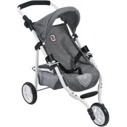 Bayer Chic Puppen-Jogging-Buggy Lola, grau