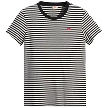 Levi's Perfect Tee Schwarz/Weiß XS