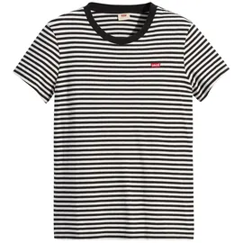Levi's Perfect Tee Schwarz/Weiß XS