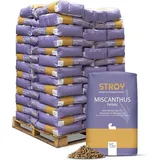STROY Miscanthus Pellets Einstreu 15kg x 65 Sack 975kg Palette
