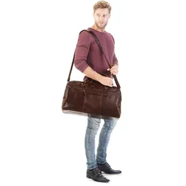 Piké Reisetasche PIKÉ 54 cm Braun