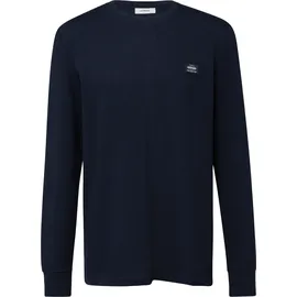 s.Oliver Strukturiertes Longsleeve blau XXL