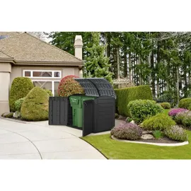 KETER Mülltonnenbox Store-it-out Ultra 177 x 113 x 134 cm grau