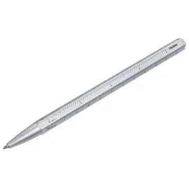 Troika TROIKA® Kugelschreiber CONSTRUCTION BASIC silber, Schreibfarbe: schwarz, 1 St.