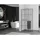 Mexen Kioto+ L Walk-In-Dusche 100 x 200 cm schwarz/Chrom 800-100-123-01-77