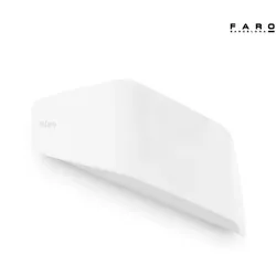 Faro Outdoor Wandleuchte FUTURE IP44, weiß FAR-71516