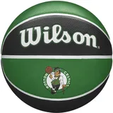 Wilson Basketball NBA TEAM TRIBUTE, BOSTON CELTICS, Outdoor, Gummi, Größe: 7