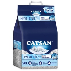 CATSAN Hygiene Plus 20l - natürliche Katzenstreu (Rabatt für Stammkunden 3%)
