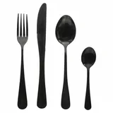 SECRET DE GOURMET Besteckset, 16-teilig in Schwarz