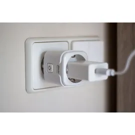 Alecto SMART-PLUG10 - Smarter WLAN-Zwischenstecker, 16 A, 3680 W, 4er-Pack, Weiß