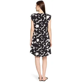 Betty & Co Druckkleid Kleid Schwarz/Weiß 38