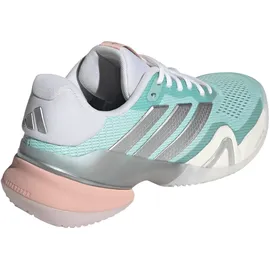 adidas Barricade 14 Tennisschuhe Damen JR1766, - semi flash aqua/silver met./blush pink 38