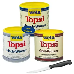 WELA TOPSI Würzmischungs-Set – Perfekte Würze für jede Gelegenheit