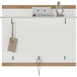 Set One by Musterring Garderobenpaneel »Lancaster Dielen«, (1 St.), Inklusive Kleiderstangen und Haken, zwei Farben, B 100 x H 83 cm