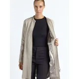 Maze Damen, Ledermantel 4202040 Greige 3XL - 3XL