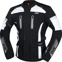 IXS Pacora-ST Textiljacke Schwarz/Weiß S