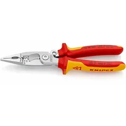 KNIPEX   Kabelschere mit Präzisionsschneiden für Kabel bis Ø 15 mm, schneidet z.B.