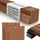 Juskys Terrassendiele 220 cm teak
