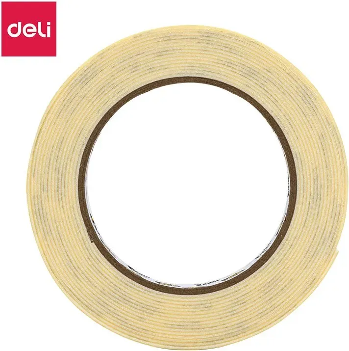 Deli doppelseitiges Klebeband, Klebstoffe, 1 Rolle