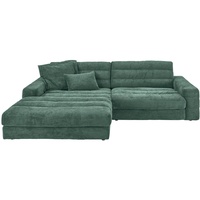 Portobello Ecksofa Weston Cord Green