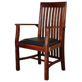 Massivmoebel24 Sessel Bangalore Polster schwarz Oxford 1