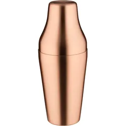 French Cocktail Shaker, kupferfarben matt, zweiteilig (500ml)