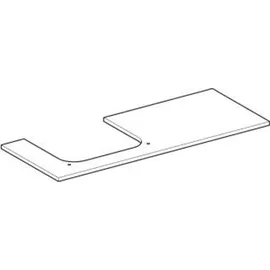 Geberit One 120x2x47cm, AS li, Steinz., Marmor we/ma