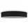 smartwares Deckenleuchte Textilschirm 60 cm Ø 4x E27 Metall IP20 Schwarz