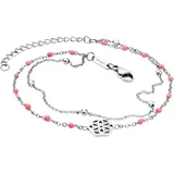 Julie Julsen Fußkette Edelstahl weiß Damen