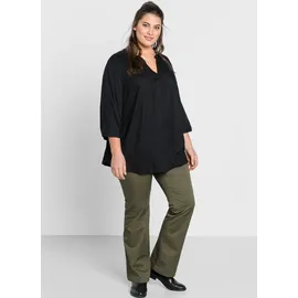 sheego Tunika in schwarz | Gr.: 58