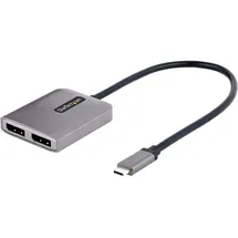 Startech 2-Port USB-C MST Hub Grau