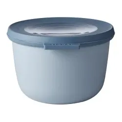 Mepal Frischhaltedose cirqula rund, 500 ml 106206015700 , Farbe: blau, Nordic blue