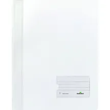 Durable Hefter Schnellhefter Duralux A4+ Hartfolie weiß weiß