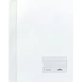 Durable Hefter Schnellhefter Duralux A4+ Hartfolie weiß weiß