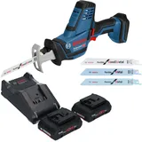 Bosch GSA 18 V-LI C Professional inkl. 2 x 4,0 Ah + Ladegerät