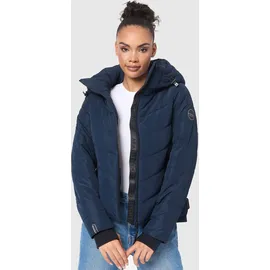 Marikoo Winterjacke "Samuiaa XVI", Damen, Gr. L, blau (navy), Obermaterial: 100% Polyester; Futter: 100% Polyester; Wattierung: 100% Polyester; Ärmelfutter: 100% Polyester, Jacken Winterjacke, mit Kapuze, Topseller